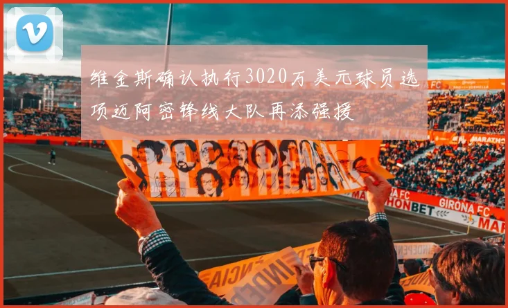 维金斯确认执行3020万美元球员选项迈阿密锋线大队再添强援